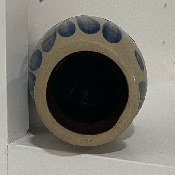 Vintage Beaumont Brothers Pottery BBP Small Salt Glazed Jar Crock Vase Stoneware - Picture 6 of 7